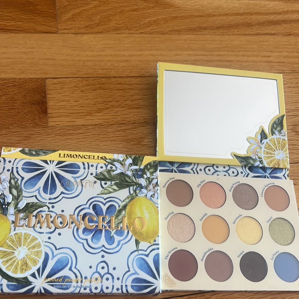 Colourpop Limoncello Eyeshadow Palette
